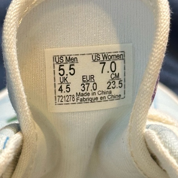 Vans Save Our Planet World Map Shoes - Picture 6 of 9